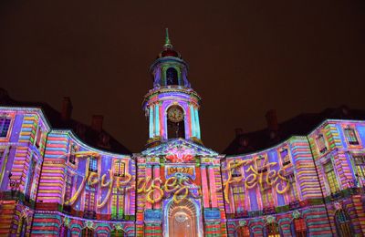 Les Illuminations de l'hôtel de ville à Rennes le 28 décembre 2024 (1)