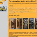 Personnaliser son accordéon