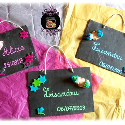 Plaques de naissances