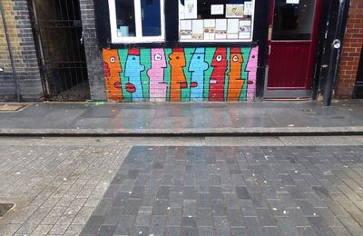 Street art à Londres 12 - Thierry Noir