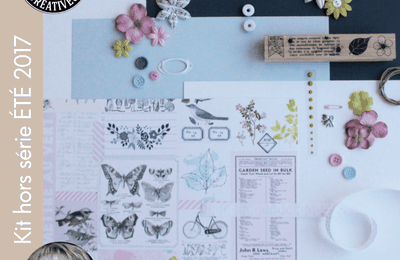 Kit atelier album hors série de juillet août 2017 par Scrapucine