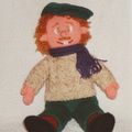 les poupées tricotées : l'Irlandais