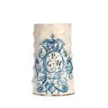 An exceptional London delftware 'bossed' tankard, dated 1653