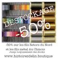 Destockage : -50% !