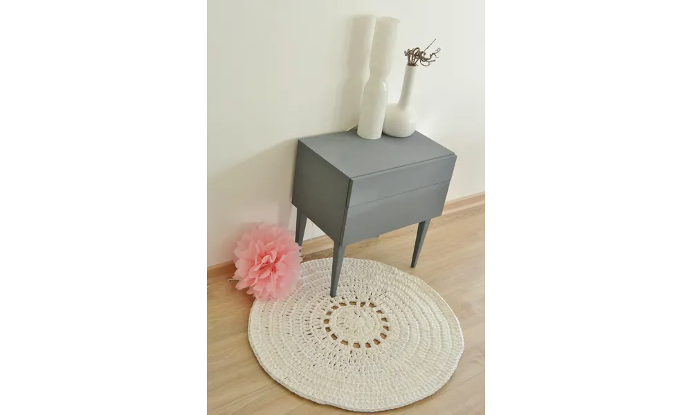 DIY Pompon + tapis crochet Tuto