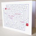 Carte "Le labyrinthe du confinement" 