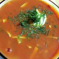 Zupa pomidorowa ou soupe aux tomates