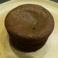 Fondant au chocolat coeur coulant