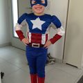 Mon petit Captain America !!!