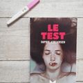 Le test- Sophie Adriansen