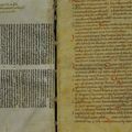 Un manuscrit livre de chant de Guillaume le Conquérant du Mont Saint-Michel du XIe siècle à vendre