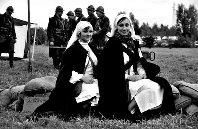 infirmières sur les champs de bataille à coudekerque 
