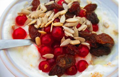 Bol petit déj acidulé