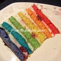 Le Rainbow Cake Framboisier de Prunille { recette inside }