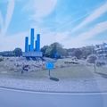 Rond-point à Nivelles (Belgique)