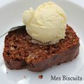 Pain de banane tout chocolat et très gourmand.