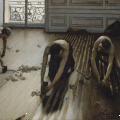 Les raboteurs de parquet de Gustave Caillebotte