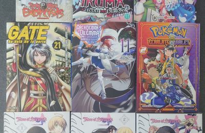 Achats manga Avril 2025