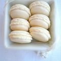 Macarons au jasmin