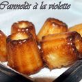 Cannelés à la violette