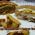  ღ " MIAM " Hamburger poulet sauce yaourt et Hamburger Bœuf