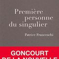 Première personne du singulier