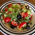 Salade de haricots verts / Green beans salad