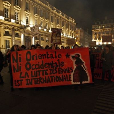 Marche de nuit non-mixte Lyon