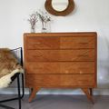 COMMODE VINTAGE PIEDS COMPAS Louison