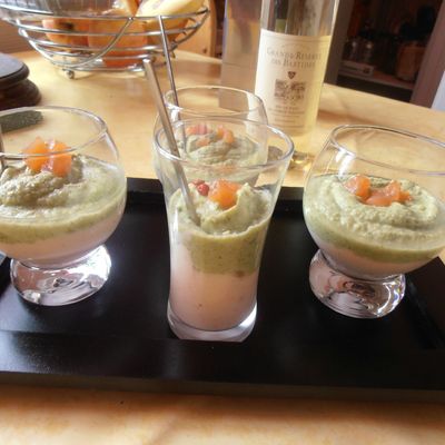 VERRINE SAUMON / BROCOLI 2PP