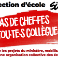 Direction d'école : Pas de Chef-fes Tous- tes des collègues !!!!!