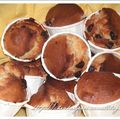Muffins vanille-choco-noisettes