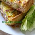 Quiche lardons, poireaux