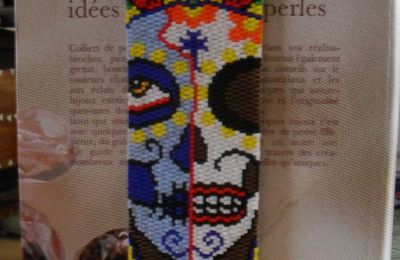 Marque page Sugar Skull Guadelupe 