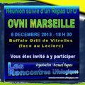MUFON FRANCE REGION PACA - OVNI MARSEILLE - REUNION UFOLOGIQUE LE 6 DECEMBRE 2013