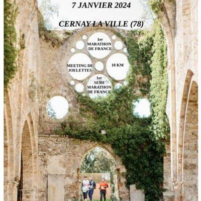 #128 Marathon de Cernay la ville -1erMarathon de France 2025