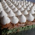 Entremet Pistache, banane, vanille : sur un air Caraïbes