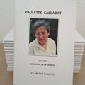 L’ASSOCIATION DES AMIS DE PAULETTE CALLABAT