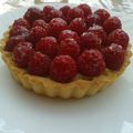 Tartelettes à la framboise 