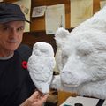 CALVIN NICHOLLS - SCULPTURES EN PAPIER  EXTRAORDINAIRES!!