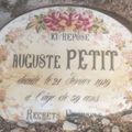 PETIT Auguste (Villedieu) + 21/02/1919 Villedieu sur Indre (36)