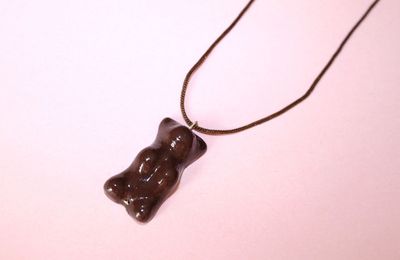 Pendentif Nounours au chocolat