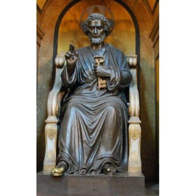 Saint Pierre parle à Sainte Brigitte du désir qu’il a eu de sauver les peuples