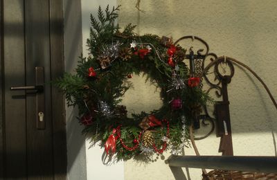 Couronne de Noël ...