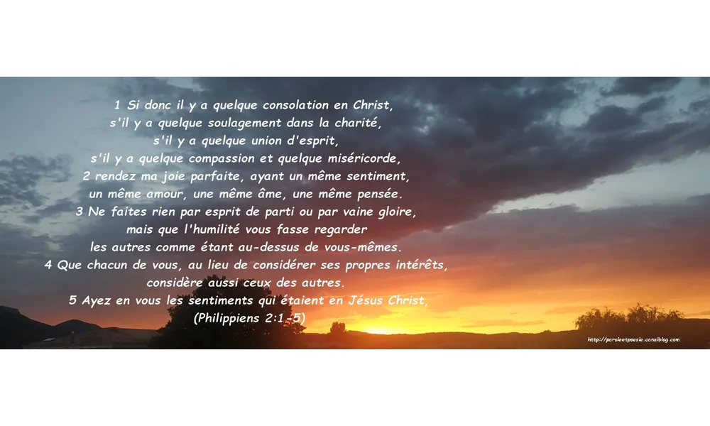 Philippiens 2:1-5 (Humilité] (Versets Illustrés)
