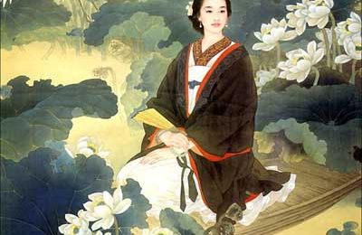 Li Qingzhao / 李清照 (1084 – vers1155) : « Le parfum des lotus rouges... »