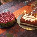 Gâteaux d'anniversaire de Pierre mon filleul !