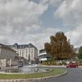Rond-point à Bourges