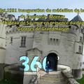 5 juillet 1931 Inauguration du médaillon de Duplessis- Mornay au Château de Saumur en présence du député Georges de Grandmaison.