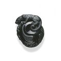 A black jadeite carving, by Wang Junyi
